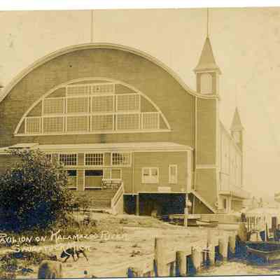 Pavilion 1912.jpg 1.5MB Campbell Collection: with boy and excursion launch
