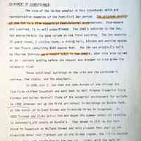          Statement of significance, part 1
   