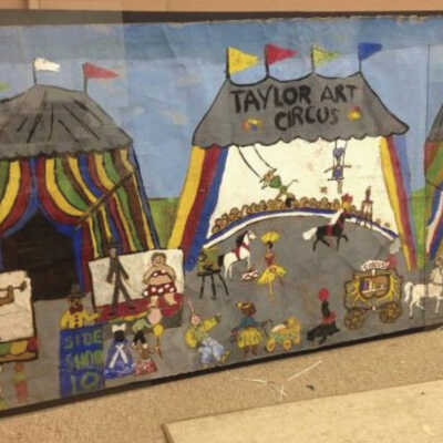 Mural, Taylor Art Circus
