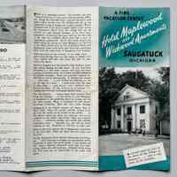 Hotel Maplewood and Wickwood Apartments brochure