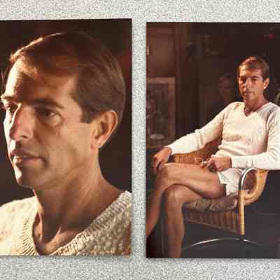 Two photo of Arthur Fredrick included with the donations: Located in accession folder.