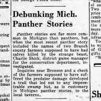          cr1948010204PantherStories.jpg; Panther or cougar kills attributed to hunters
   