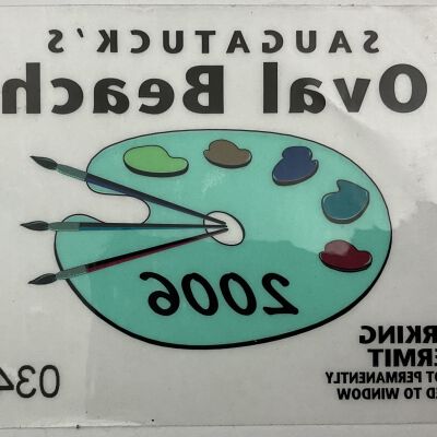 Oval Beach parking permit