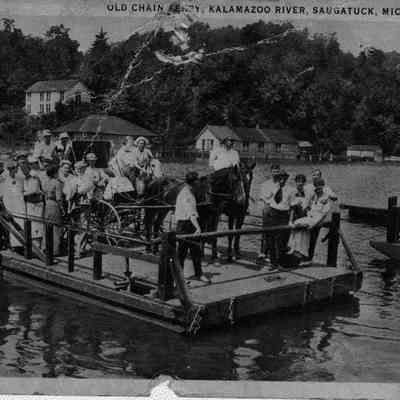 89-1-46B Chain Ferry.jpg 651KB: very dark postcard
