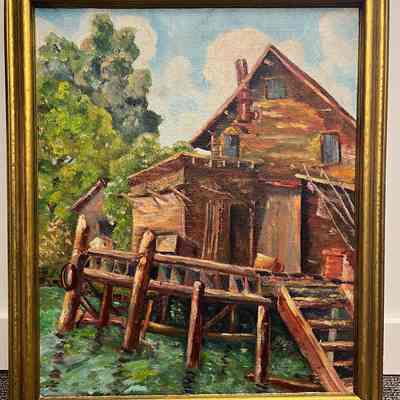 Old Fish House Saugatuck 1935