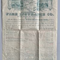 Harriet M. Johnson Fire Insurance Policy