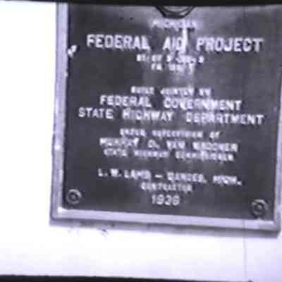 the plaque