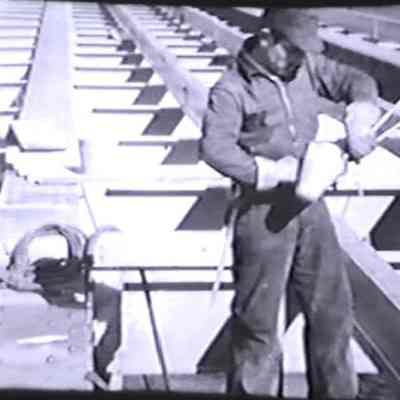 catching hot rivets