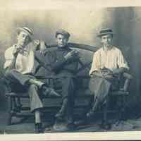          MF-SA-0011.JPG; Charles and Russell Freshe and Joe Snay
   