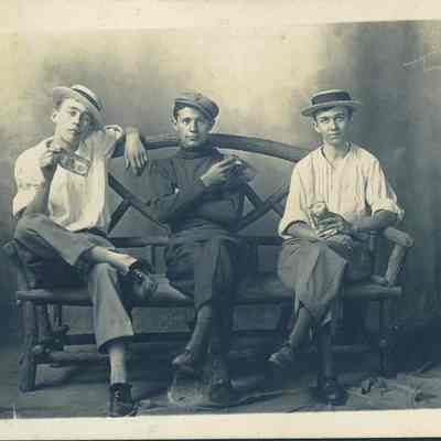 MF-SA-0011.JPG: Charles and Russell Freshe and Joe Snay