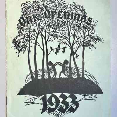 Camp Oak Openings brochure 1933