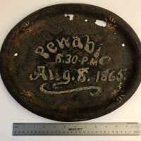 Pewabic Tin Platter