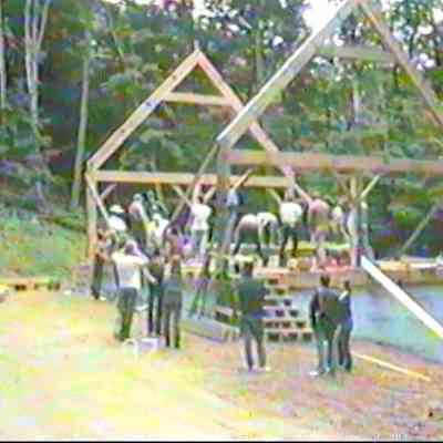 Camp construction project 1987