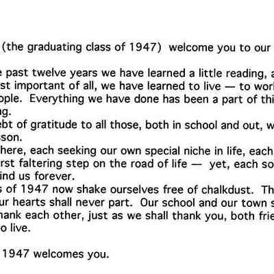 Saugatuck High 1947 Salutatory0001.JPG 282KB
