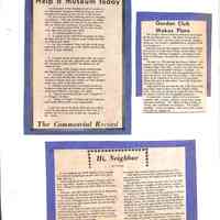          Bicentennial Commission scrapbook picture number 58
   