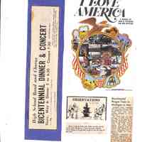          Bicentennial Commission scrapbook picture number 64
   