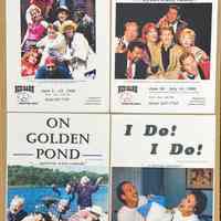          1996; Godspell, Run for Your Wife, On Golden Pond, I Do! I Do!
   