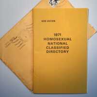 Homosexual National Classified Directory 1971