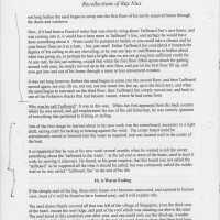          Ray Nies, the son of Jan (or John) Nies who had returned from the Civil War to begin a hardware store in Saugatuck, later wrote his memories of Saugatuck and Singapore in the late 1800s; part 2 of 4
   