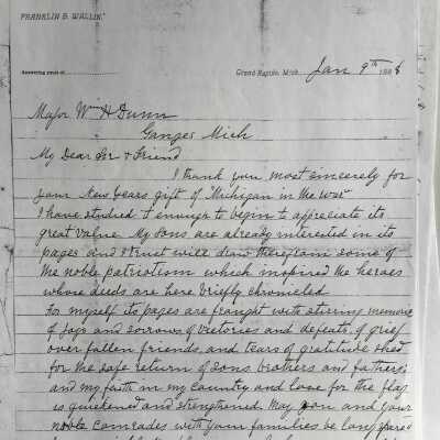 Major William H. Dunn Letters