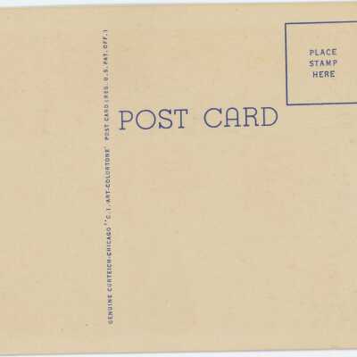 Greetings from Douglas, Mich. Postcard Reverse