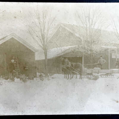 Philetus Purdy barns
