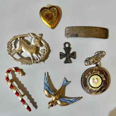 Pins and charms