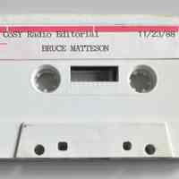          Original cassette tape; Digital transfer of content, below.
   