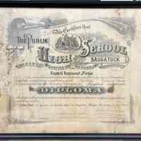 Diploma, Charles Freshe 1910