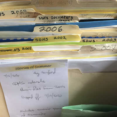 SDHC governance and activity files 1991 to 2008