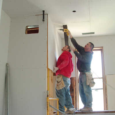 hanging drywall