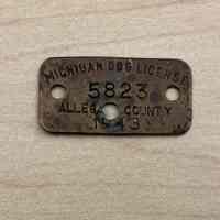Dog License Tag 1943