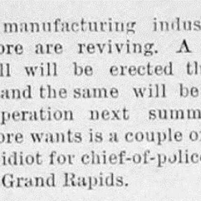 The Commercial Record, January 13, 1882: Located in the online Commercial Record database
