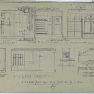 Interior Details-P.D. Merrill Residence (Merrill)