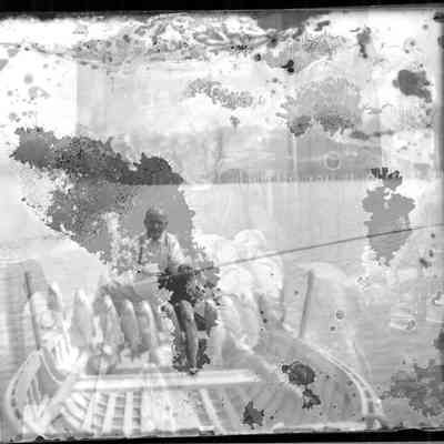 damage joe fish.jpg 1.1MB: Joe Unwin at Kalamazoo Lighthouse circa 1910