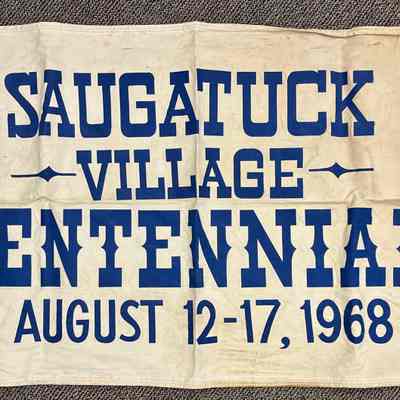 Saugatuck Centennial Banner
