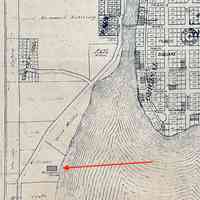          Location of Kalamazoo House on 1913 plat map
   