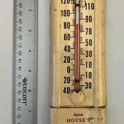 Thermometer, Houses Cherri-Mix branded