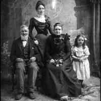          May_-Morrison-_Mrs_Francis.jpg 1.6MB; May Heath with grandfather S.A. Morrison (1815-1905),
mother Julia Francis (1846-1924) and daughter Gladys

It was natural for May Francis Heath to become Saugatuck's first historian. Her grandparents, Stephen A. and Mary Peckham Morrison, were among the first settlers and a 