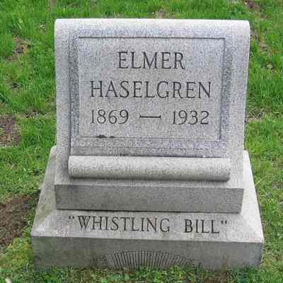 Riverside cemetery: note accordion detail on semi-buried base