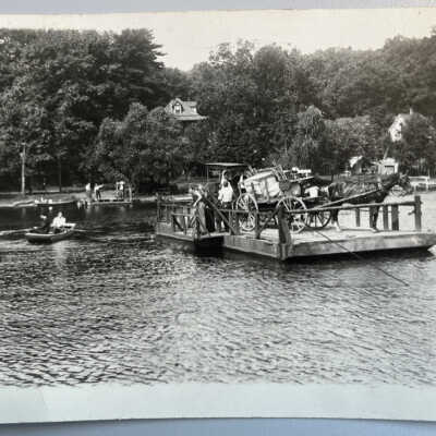 Chain Ferry scow