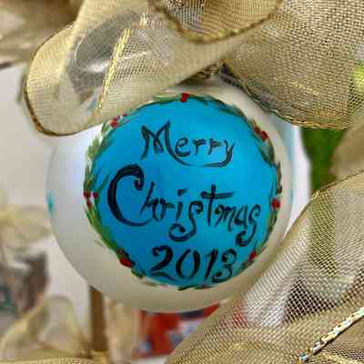 Douglas Street Clock ball back