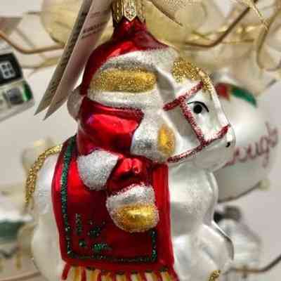 Teddy Bear on a Rocking Hourse