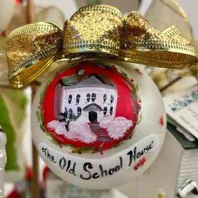 Old School House ball front