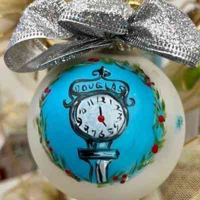 Douglas Street Clock ball front