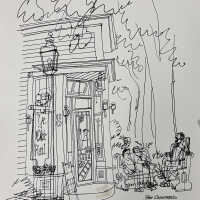 Ron Crawford drawings