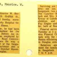          Maurice W. Herbert obituary, 1971
   
