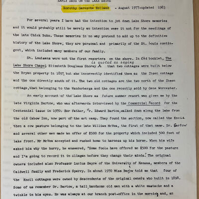 Our Ancestors McVea document