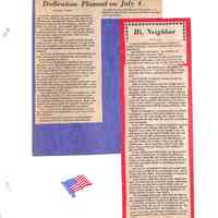          Bicentennial Commission scrapbook picture number 85
   