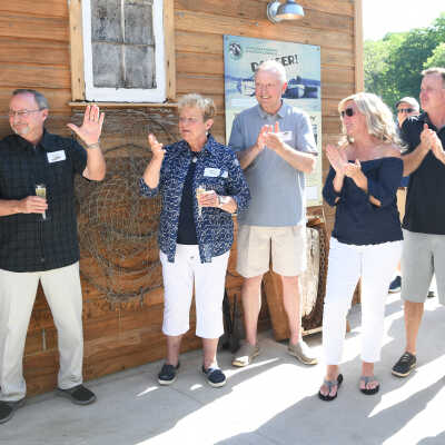 Dave Demerest, Marilyn and Lou Hebert, Lauren Stanton, John Sharar